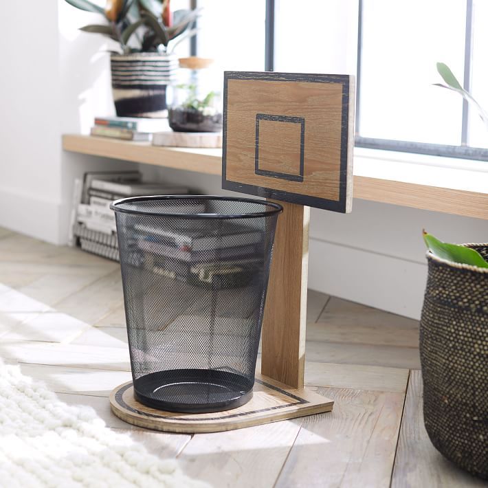 Basketball Trash Can